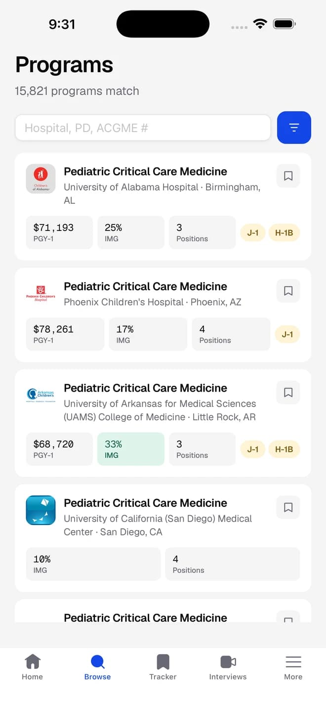 MatchPath for iOS — The whole catalog